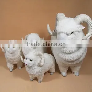 Wholesale Plush Life Size Goat Outdoor Animated Christmas Decorations, Plastic Animals Garden Decoration thumbnail-1