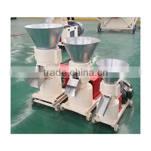 High Efficiency Flat Die Feed Pellet Making Machine thumbnail-3