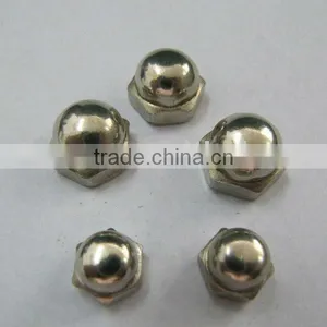 Nickel Acorn Nut S012 thumbnail-1