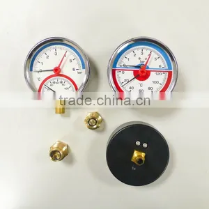 Brass Connector Thermobarometer thumbnail-1