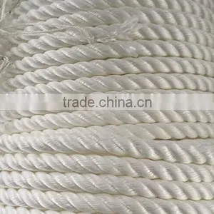3-strand Twist White Nylon 6 Rope thumbnail-1