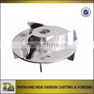 Foundry Custom High Precision Steel Sand Casting Parts Pump Impeller thumbnail-3