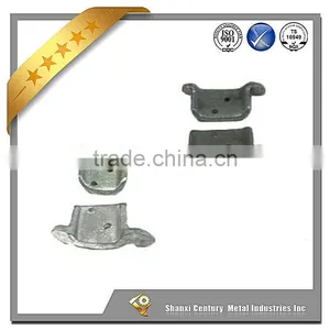 Steel Casting Hot Dip Gal Curved Endlocks for Rolling Steel Doors thumbnail-1