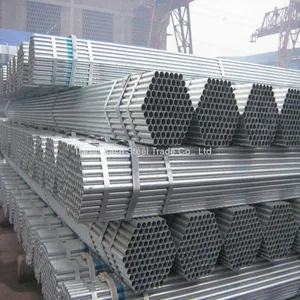 Стальной galvanized круглый трубчатый профиль для строительных лесов строительных сооружений thumbnail-2