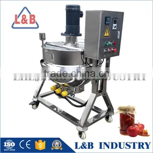 Wenzhou Cooking Equipment Type Jam Cooking Kettle,jacket Pot for Cooking thumbnail-1