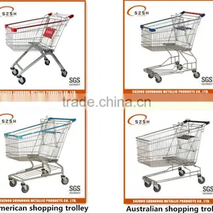 Top Various Style Supermarket Shopping Cart, Trolley thumbnail-1