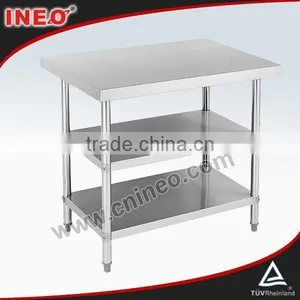 Commercial Restaurant Stainless Steel Worktable For Sale(INEO Are Professional on Commercial Kitchen Project) thumbnail-1