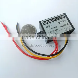 AC-DC Power Converter 24V Switch 12V AC Power Supply Module Buck AC to 12V DC 24V 3A thumbnail-1