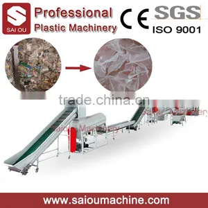 300~1000kg/h Plastic Bottle Recycling Washing Machine for Sale thumbnail-1