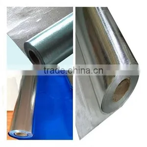 Sun Reflective Aluminum Foil Fiberglass Fabric Heat and Thermal Insulation Low Price thumbnail-2