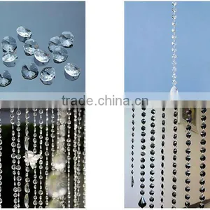 2016 Pretty Crystal Curtains With Drops,hanging Door Curtains for Wedding thumbnail-1