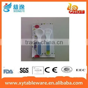 Disposable Plastic Spoon and Fork thumbnail-1