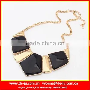 Black Collar Banquet Party Necklace thumbnail-1