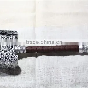 Halloween PU Foam Toy Weapon Thor Hammer Lightning Stroke Hammer thumbnail-2