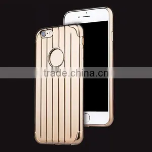 TPU Electroplating Protective Case, Trunk Shape Phone Case for Iphone 6 thumbnail-4