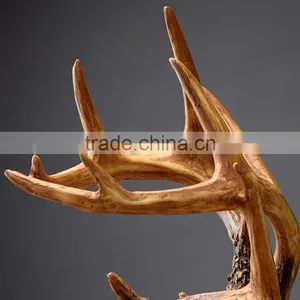 Resin Deer Anti-antlers Wine Bottle Holder thumbnail-5