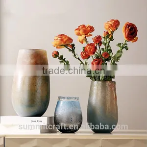 Glass Vases Wedding Centerpiece Cylinder Glass Vase thumbnail-1