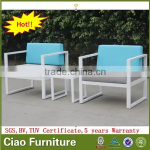 Garden Sectional Sofa Modern Design Aluminum Sofa Set Outdoor Furniture thumbnail-3