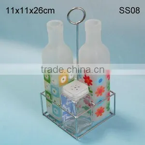 Kitchen Tools Frosted Glass Seasoning Pots thumbnail-1