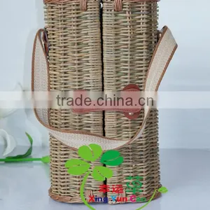 Hot Sell Willow Basket for Wine thumbnail-2