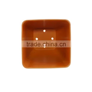 High Standard Degradable Practical Bamboo Fiber Eco Flower Pot thumbnail-5