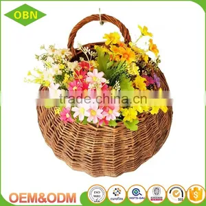 Handmade Hanging Garden Flower Basket With Plastic Liner thumbnail-1