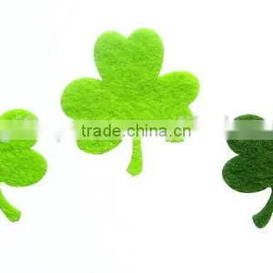 Progiftspace 2017 New Laser Cut Polyester Felt Artifical Decoration Fabric Flower Wholesale for Wedding Scrapbooking DIY thumbnail-1