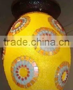 Glass Decorative Lamp/ Art Glass Lamp/ Hurricane Glass Lighting thumbnail-1