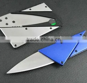 New! Card Sharp Credit Card Folding Razor Sharp Wallet Knife Survival Tool Thin thumbnail-3