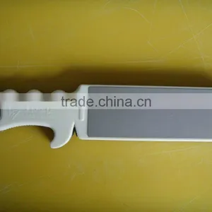 DIAMOND SHARPENER Two Sides With Plastic Handle thumbnail-1