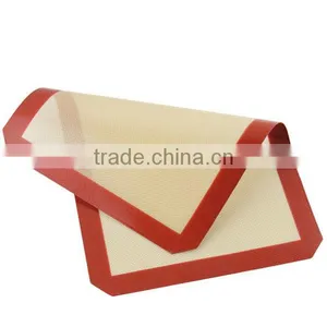 Eco-friendly Non-stick Fiberglass Baking Mat.reusable Fda Grade Silicone Non Stick Baking Mat thumbnail-4