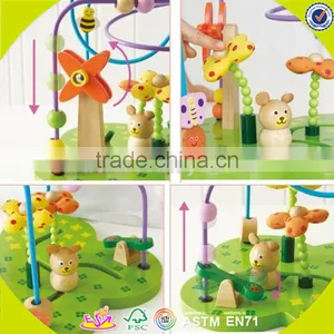 Wholesale Top Fashion Baby Wooden Toy Beads Popular Kids Wooden Toy Beads W11B073 thumbnail-5