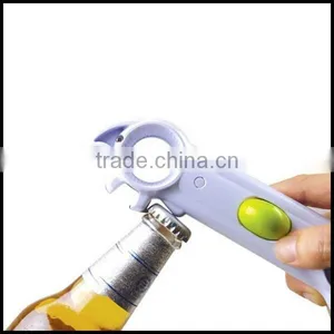 Hot Selling 6 In1 One Touch Multi-Function Bottle Can Jar Wine Opener Kitchen Cooking Tools Wholesale Manufacturer thumbnail-3