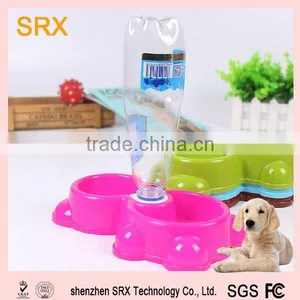 2015 Newest Designment Fashionable High Quality Disposable Automatic Plastic Pet Bowl With Double Bowl thumbnail-1