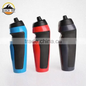 600ml PE Plastic Sports Water Bottle Bpa Free Plastic Squeeze Water Bottle With Nozzle thumbnail-1
