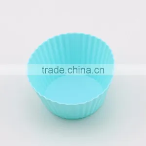 Colorful Round-shape Mini Silicone Cake Mold thumbnail-1
