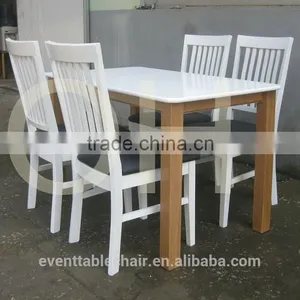 Wood Chair Restaurant Dining Chair Table thumbnail-2