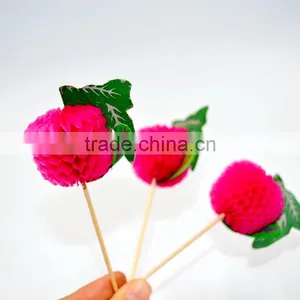 Handmade Wedding / Birthday /Party Decorative Wooden Picks thumbnail-5