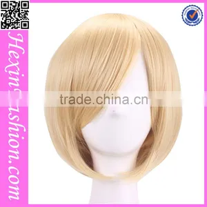2016 Eco-friendly Fiber Blue Crazy Color Wigs Wholesale thumbnail-6