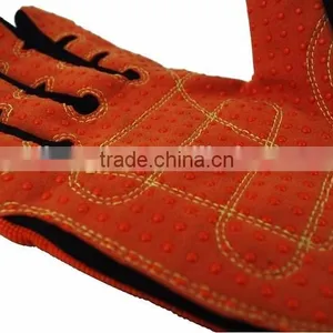 EN388 4232 Oilfield Drilling PVC Dotts Anti Slip Impact Protection Western Safety Work Gloves thumbnail-5