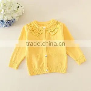 Winter Sweater for Kids/baby Girls Lace Sweater/Bottoming Shirt/4 Color thumbnail-1