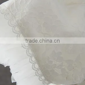 New Child Vietnam 0-2 Years Old Baby Dress Model Newborn Baby Birthday Party Dress Flower White Girl Fluffy Dresses For Wedding thumbnail-6