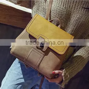 Zm50363b 2017 New Style Contrast Color Student Bag Fashion Shoulders Schoolbag thumbnail-1
