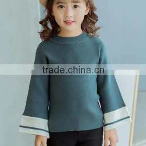 Zm35791a Latest Design Winter Sweater 2017 Korean Baby Girl Tops thumbnail-2