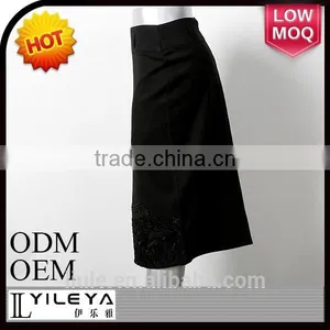 YILEYA New Design High Waist Narrow Tight Skirt Pattern thumbnail-1