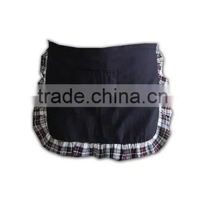 2015 Design Wholesale Promotional Solid Color Disposable Waitress Aprons thumbnail-2