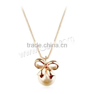Nepalese Necklace Baseball Bat Cross Necklaces Zinc Alloy Cubic Zirconia Necklace Tube Jewelry thumbnail-2