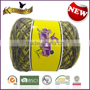 Charmkey Mixed Color Wool Bamboo Baby Yarn Melange Yarn Scarf Knitting Yarn thumbnail-1
