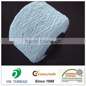 High Quality Polyester Latex Rubber Covered Yarn for Shoes Upper and Socks Knitting thumbnail-3
