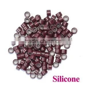 Silicone Micro Ring, Flared Copper Micro Beads For Keratin Hair Extension, Wholesale Hair Salon Equipment thumbnail-2